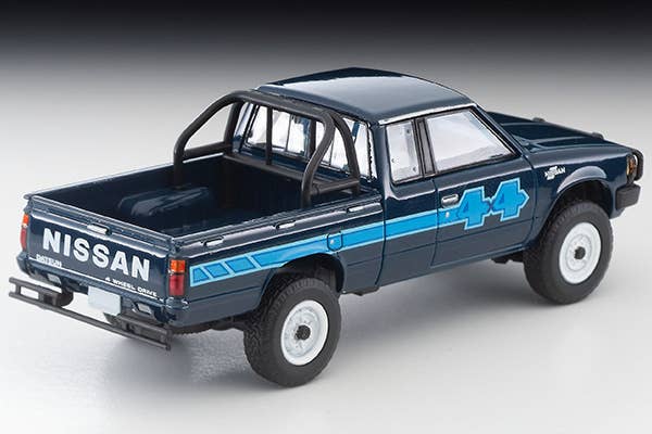 Tomica Limited Vintage 1:64 Nissan Truck 4X4 King Cab North American Specification Blue
