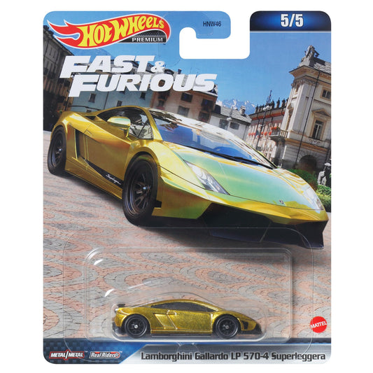 Hot Wheels 1:64 Fast and Furious Lamborghini Gallardo LP 570-4 Superleggera Premium 5/5