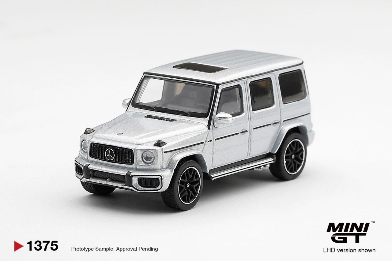 Mini GT 1:64 Mercedes-AMG G 63 Silver Metallic #1375