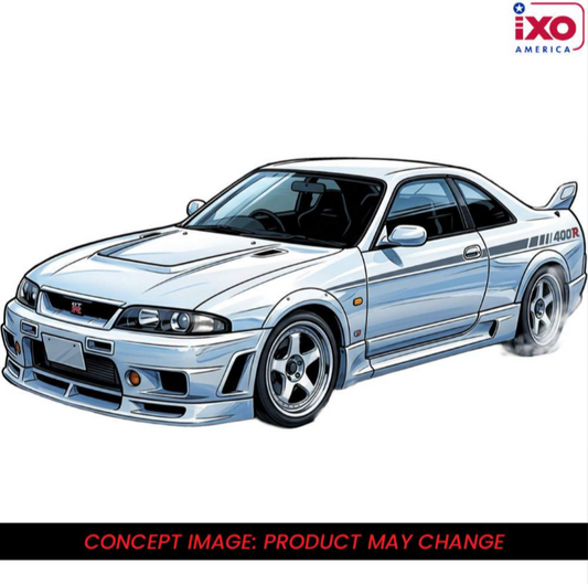 Ixo America 1:64 1997 Nissan Skyline GT-R (R33) Nismo 400R White