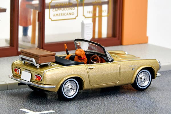 Tomica Limited Vintage 1:64 Diocolle 64 #Car Snap 27a Cafe Terrace 2 with Honda S800