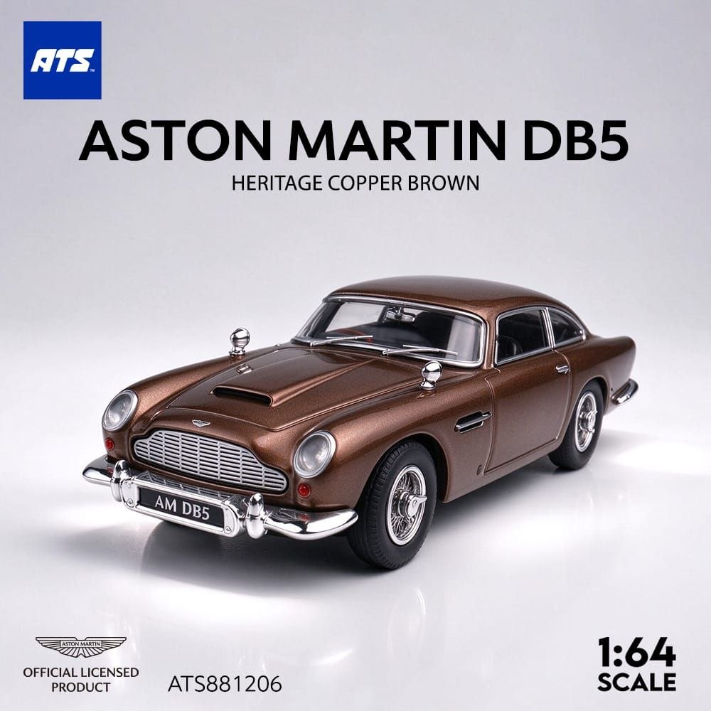 ATS 1:64 Diecast Model Aston Martin Licensed Product - DB5