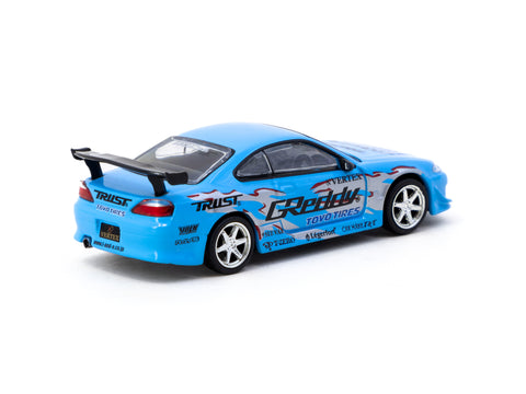Tarmac Works 1:64 Nissan Silvia (S15) Vertex GReddy Special Limited Edition