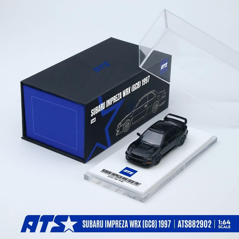 ATS 1:64 Diecast Model Subaru Impreza MK1 WRX GC8 Sedan