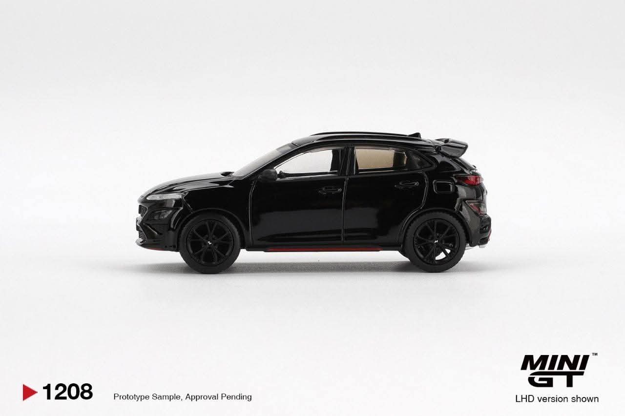 Mini GT 1:64 2022 Hyundai Kona N Phantom Black #1208