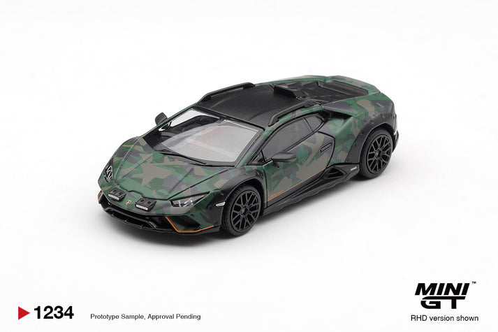Mini GT 1:64 2025 Lamborghini Huracan Sterrato All Terrarin 4 Car Set (LHD)