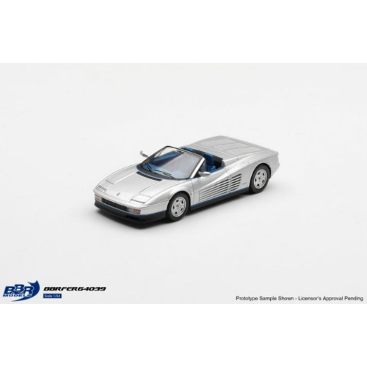 BBR 1:64 1989 Ferrari Testarossa, Spider Pininfarina Gianni Agnelli Silver