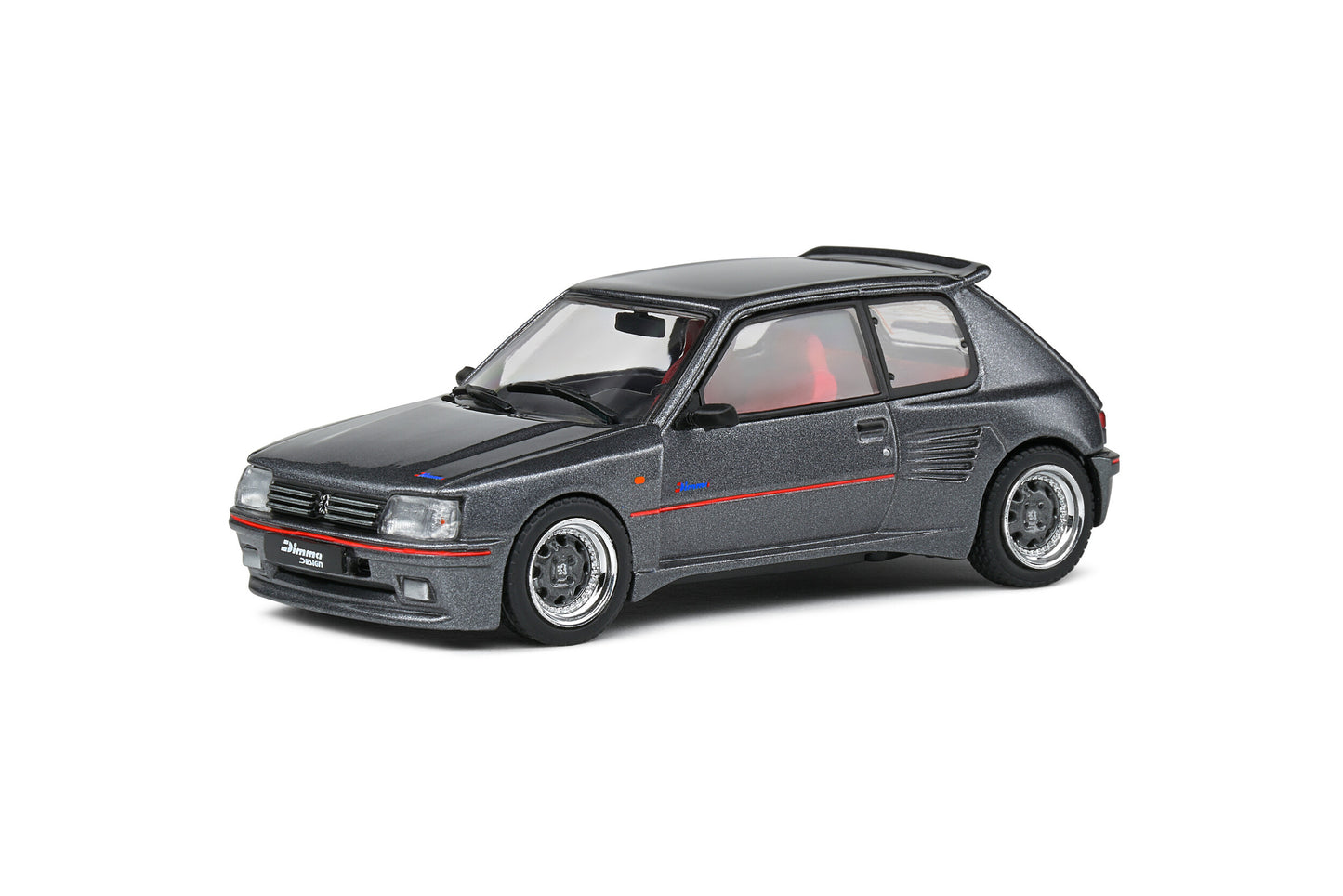 Solido 1:43 1989 Peugeot 205 DIMMA Grey
