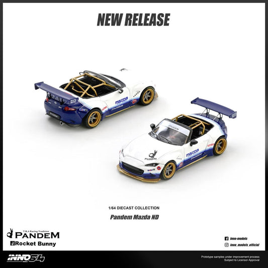 Inno64 Mazda MX-5 (ND) Miata "PANDEM ROCKET BUNNY" V1.0