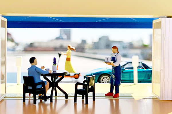 Tomica Limited Vintage 1:64 Diocolle 64 #Car Snap 21a Cafe Terrace