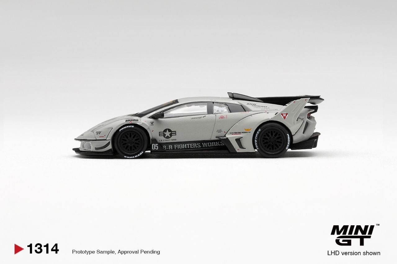 Mini GT 1:64 Lamborghini LB-Silhouette WORKS MURCIELAGO GT Evo Fighter #1314
