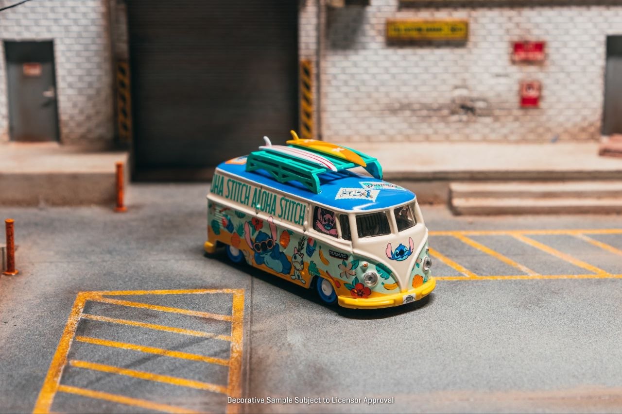 Disney X Tarmac Works 1:64 Volkswagen Type II (T1) Panel Van
Lilo & Stitch