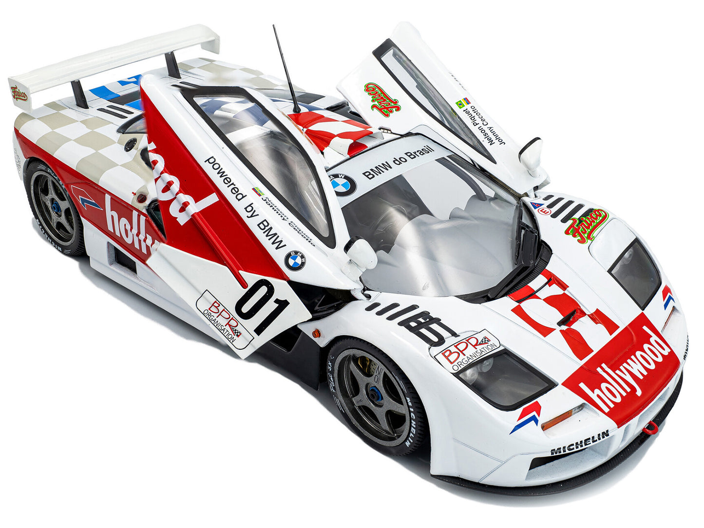 Solido 1:18 McLaren F1 GTR Short Tail 2 Horas de Brasilia 1996 – #01 N.Piquet / J.Cecotto