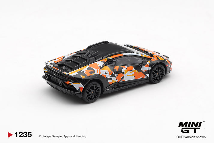 Mini GT 1:64 2025 Lamborghini Huracan Sterrato All Terrarin 4 Car Set (LHD)