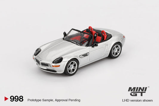 Mini GT 1:64 BMW Z8 Silver (LHD) #998
