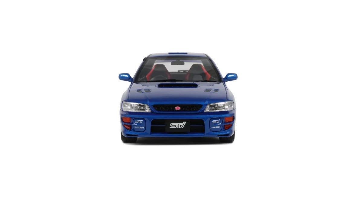 Ottomobile 1:18 Subaru Impreza WRX Type R STi Ver. V Limited Sonic Blue 1999 *Resin Series