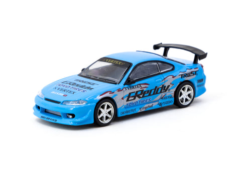 Tarmac Works 1:64 Nissan Silvia (S15) Vertex GReddy Special Limited Edition