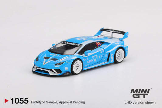 Mini GT 1:64 Mini GT LB-Works Lamborghini Huracán GT GRAVITY (RHD) #1055