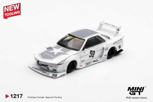 Mini GT 1:64 Nissan GT-R32 LB-Kaido Works TAS 2025 (RHD) #1217