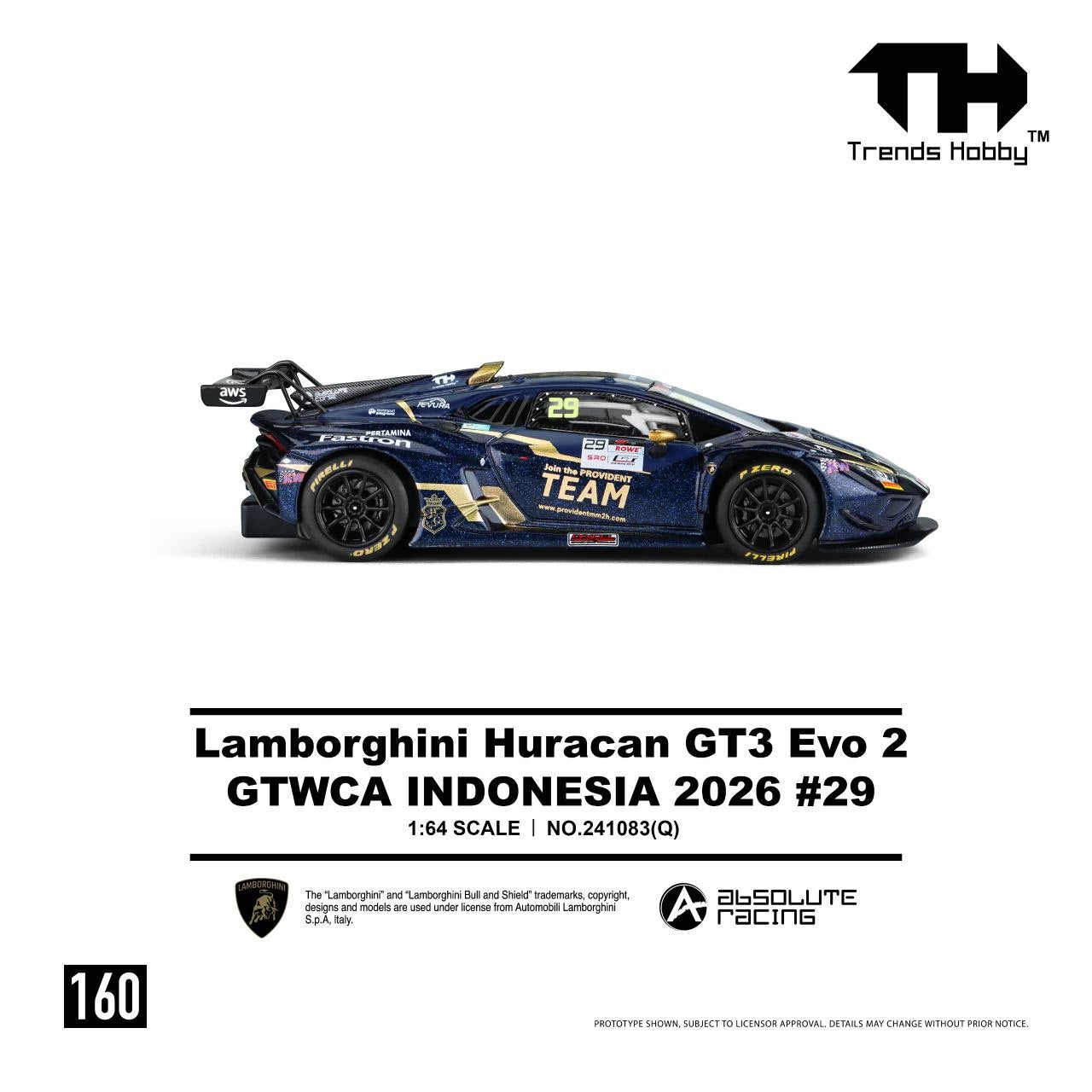 Trends Hobby 1:64 Trends Hobby TH 1:64 Lamborghini Huracan GT3 EVO2