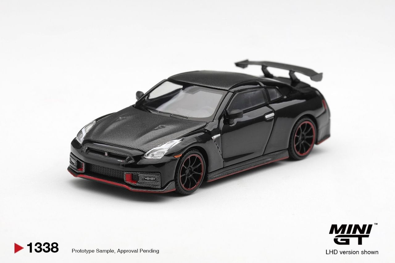 Mini GT 1:64 Nissan GT-R Nismo 2024 Black #1338