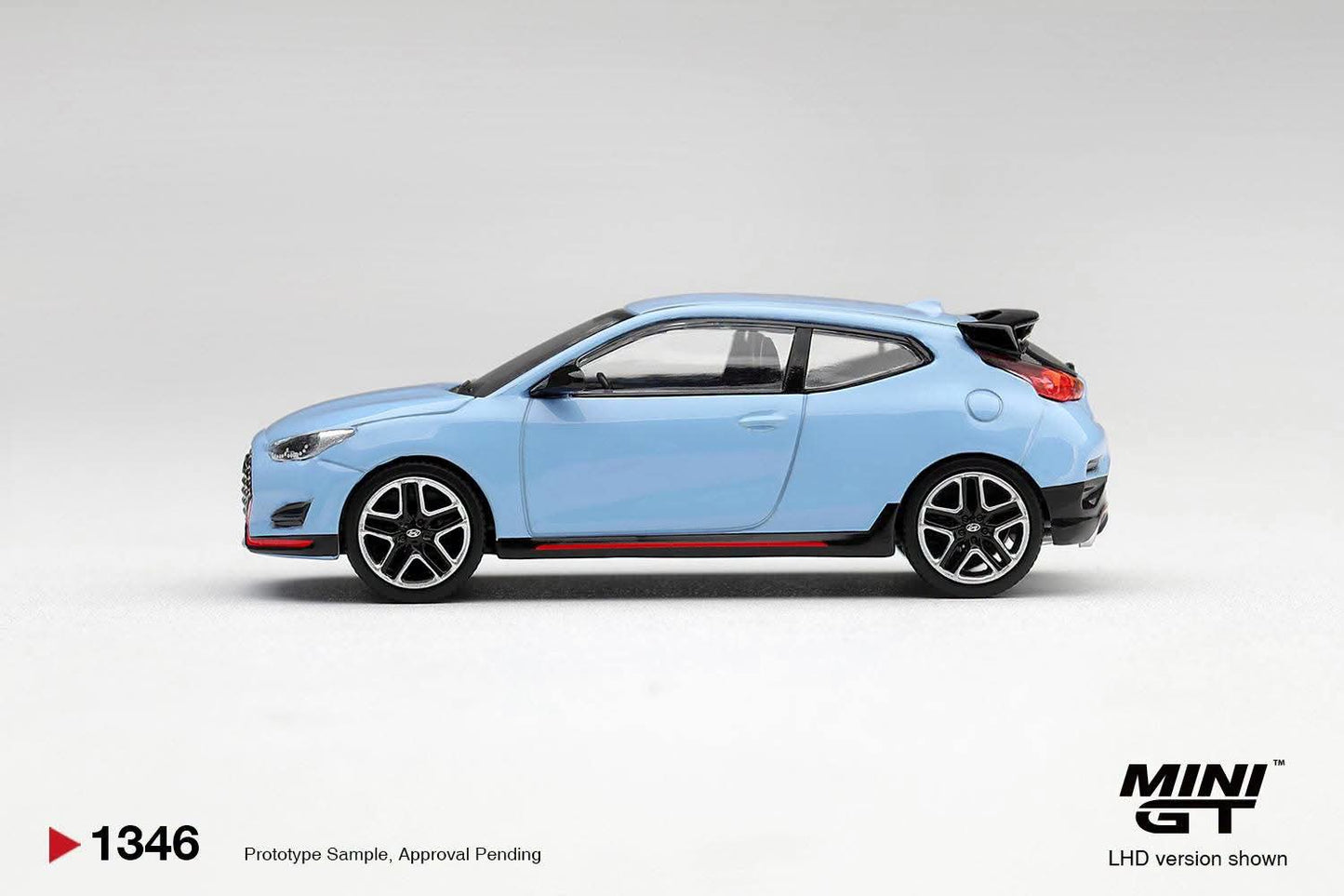 Mini GT 1:64 HlHyundai Veloster N Performance Blue #1346