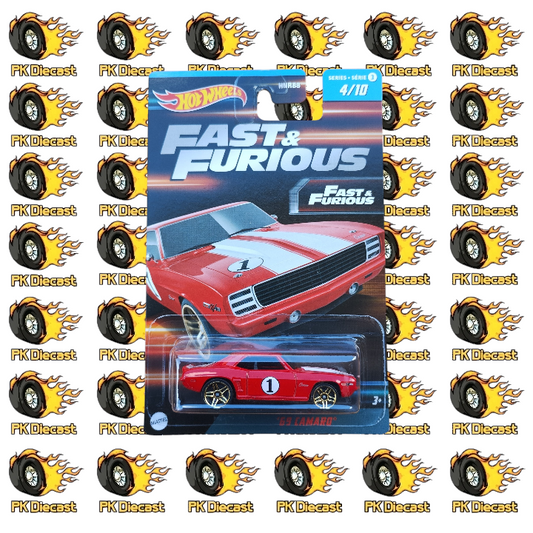 Hot Wheels 1:64 Fast & Furious Series 3 '69 Camaro 4/10