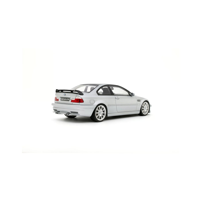 Ottomobile 1:18 2001 BMW E46 M3 GTR Street Titan Silver Metallic 354 OT1128 Scale Resin