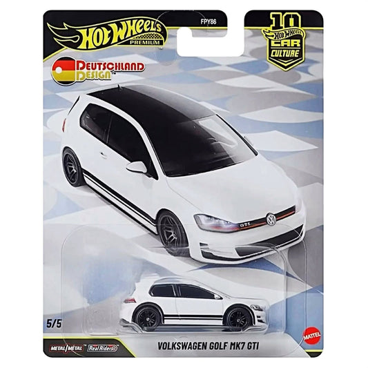 Hot Wheels 2026 1:64 Premium Deutschland Volkswagen Golf MK7 GTI Car Culture 5/5