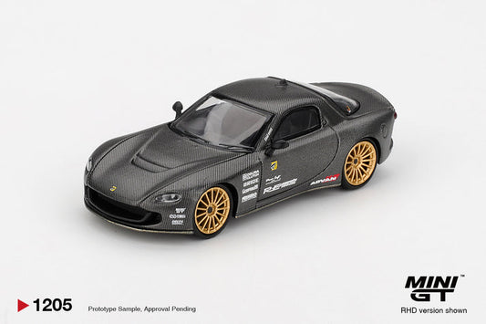 Mini GT 1:64 Mazda RX-7 RE-Amemiya Matsukiyo KOKU 3 Rotor NA-7 TAS 2025 Best Tuned Car Award #1205