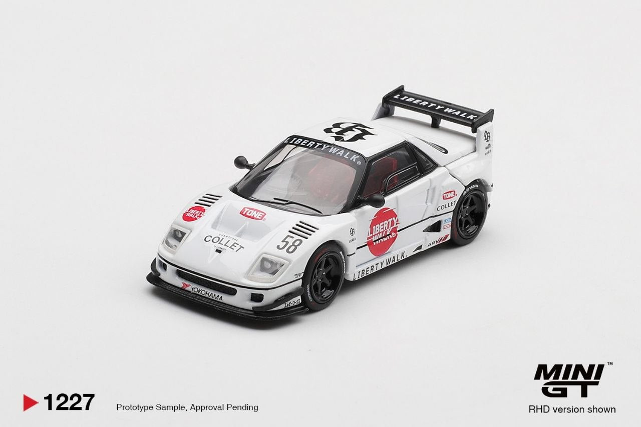 Mini GT 1:64 Mazda AZ-1 Liberty Walk LB40 LB-Hinomaru (RHD) #1227