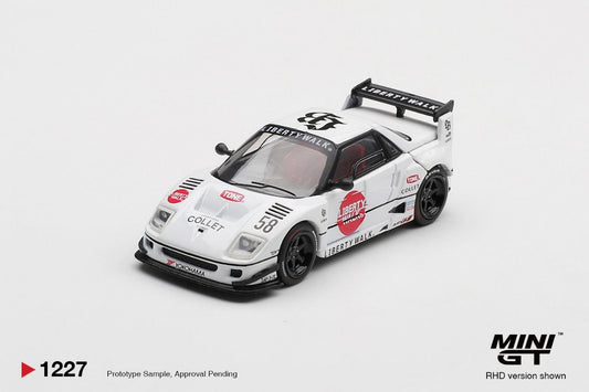 Mini GT 1:64 Mazda AZ-1 Liberty Walk LB40 LB-Hinomaru (RHD) #1227