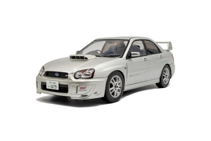 Solido 1:18 2003 Subaru IMPREZA WRX STI Silver
