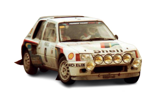 Norev 1:18 1985 Peugeot 205 T16 Monte-Carlo Rally #8 Bruno Saby