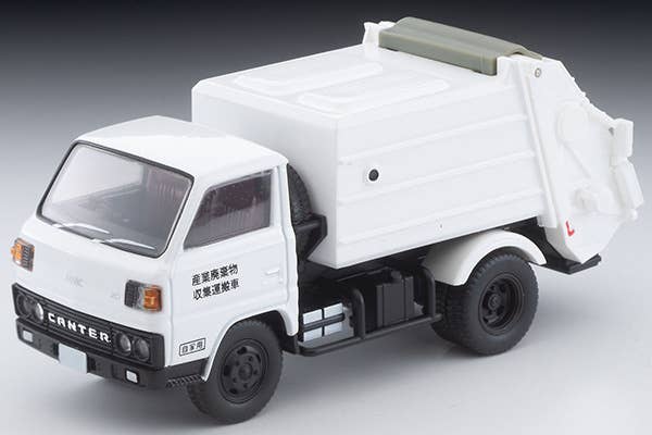 Tomica Limited Vintage 1:64 Mitsubishi Fuso Canter Cleaning Truck White with Figure