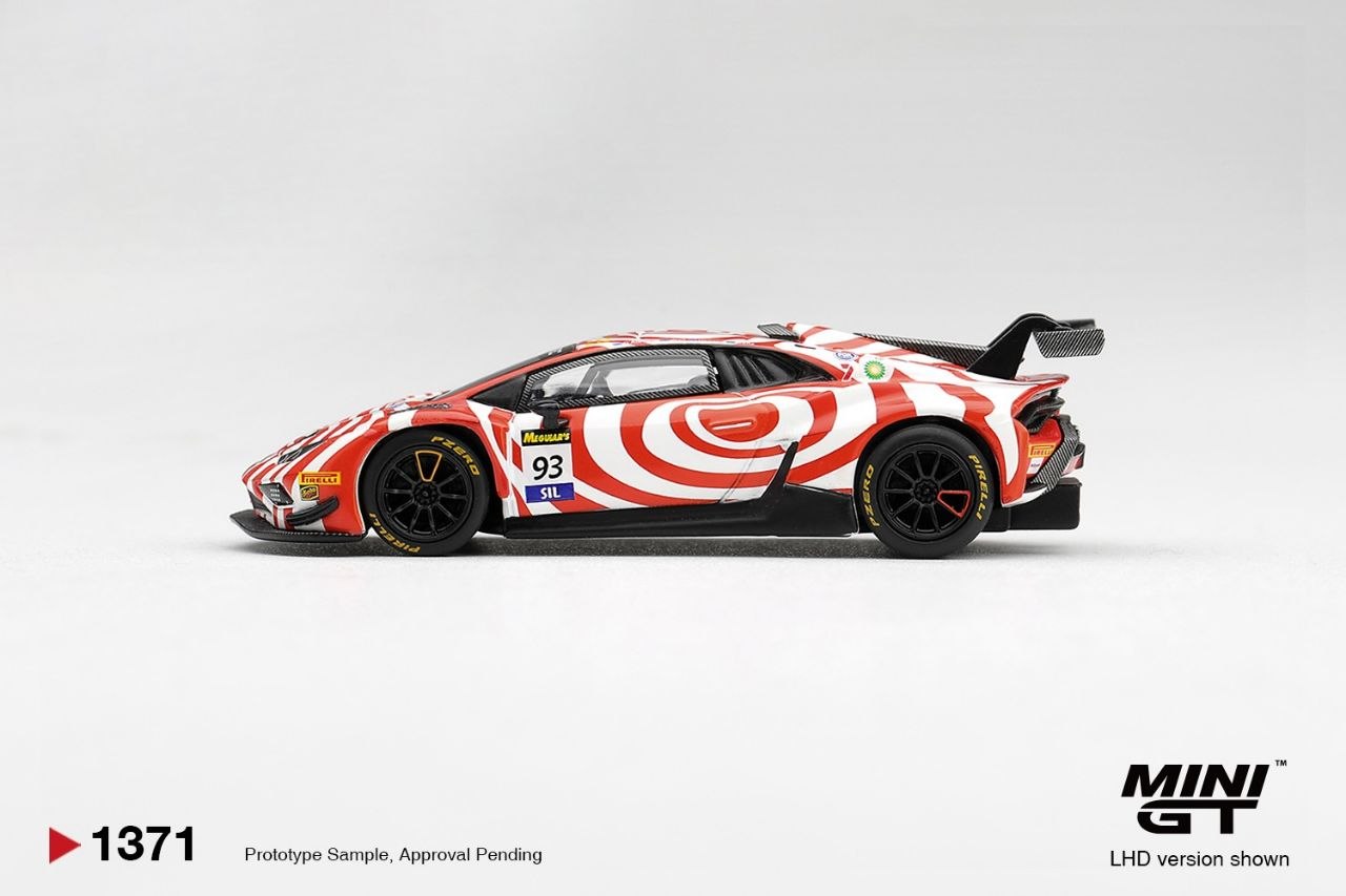 Mini GT 1:64 Lamborghini Huracan GT3 EVO2 #93 Wall Racing 2025 Bathurst 12 hrs #1371