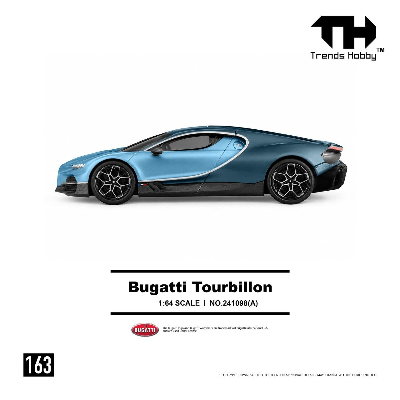 Trends Hobby 1:64 Bugatti Tourbillon