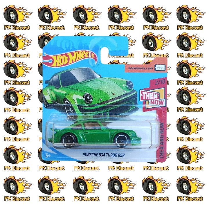 Hot Wheels 1:64 2018 Mainline Porsche 934 Turbo RSR Then and Now 338/250 Short Card