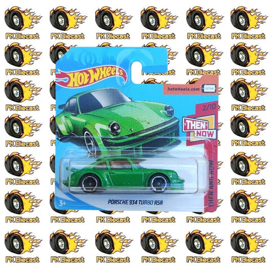 Hot Wheels 1:64 2018 Mainline Porsche 934 Turbo RSR Then and Now 338/250 Short Card