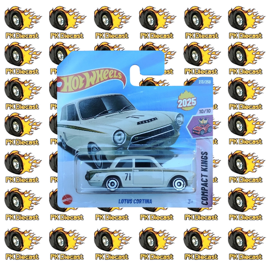 Hot Wheels 1:64 Mainline Lotus Cortina 213/250 Compact Kings Short Card