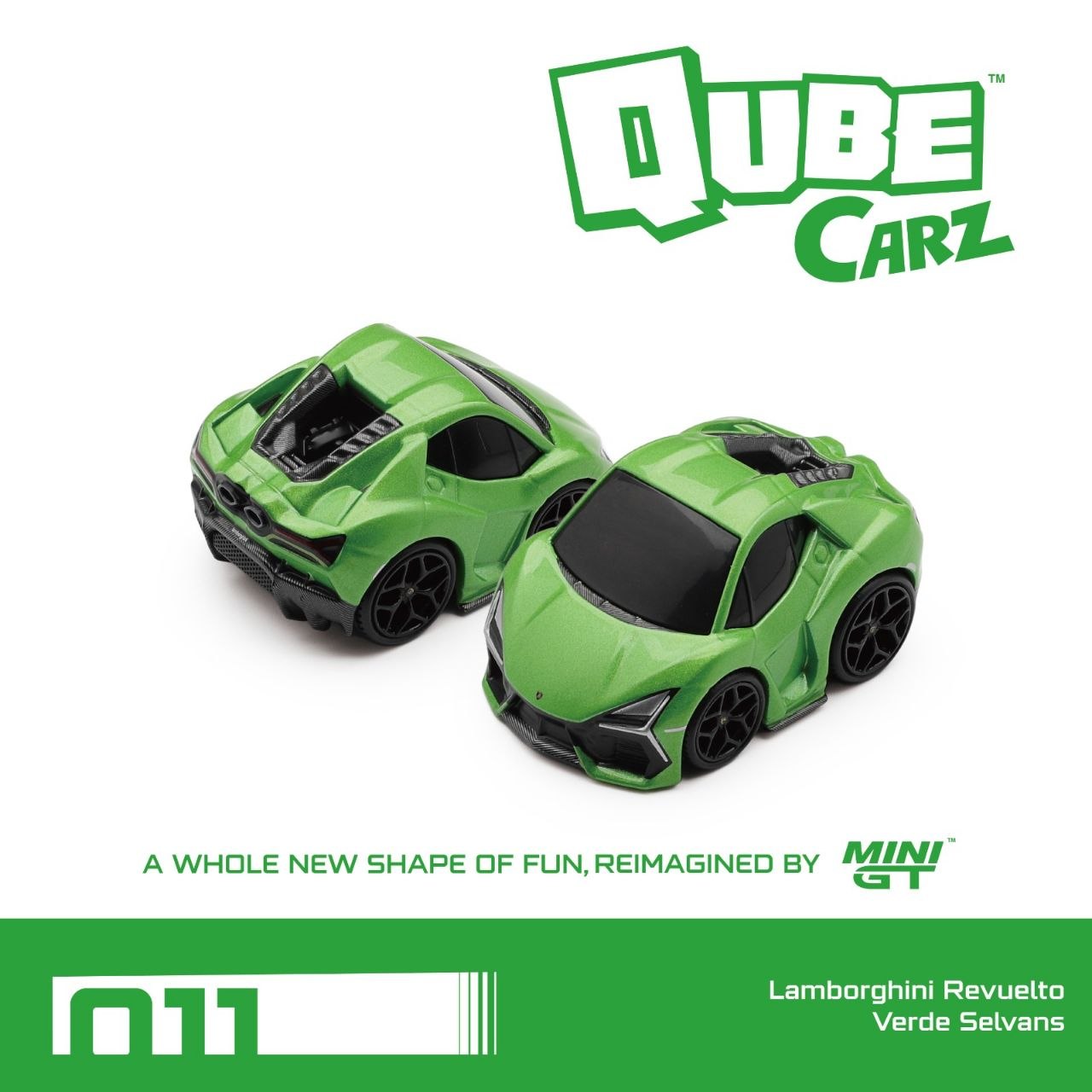 Mini GT 1:64 2026 Qube Carz Full Set of 6