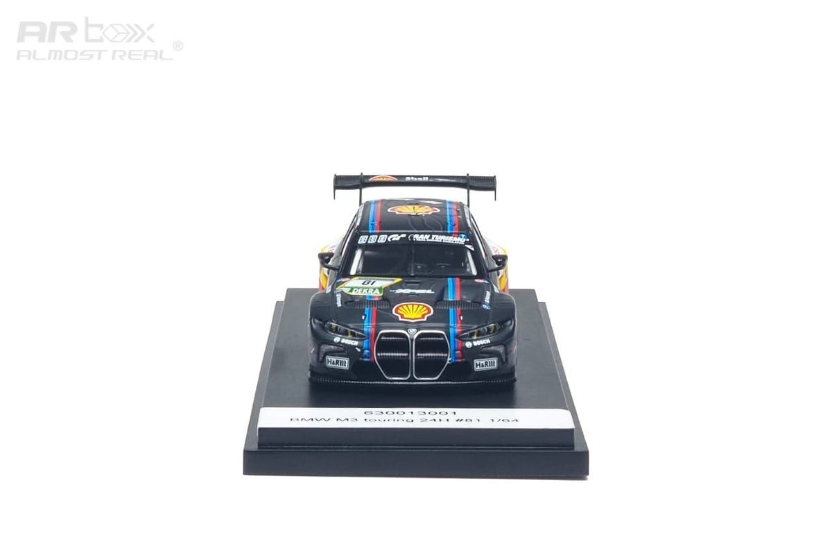 AR Box Almost Real 1:64 BMW G81 M3 Touring Nurburgring 24hrs Schubert Motorsport(GER) #81 Livery (630013001) *New Tooling*