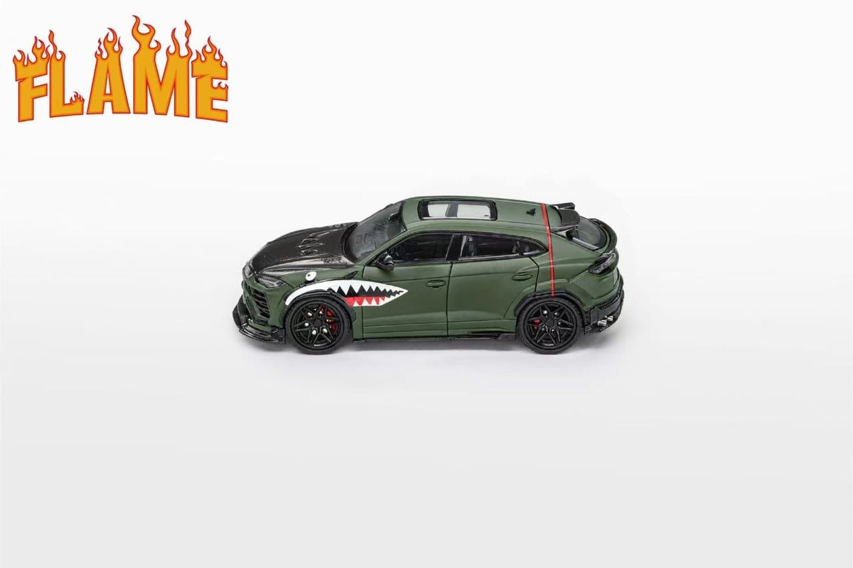 Flame Model 1:64 Diecast Model Urus Liberty Walk Modified