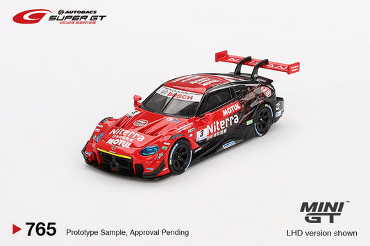 Mini GT 1:64 Nissan Z GT500 #3 "Niterra MOTUL Z" NDDP RACING 2023 SUPER GT SERIES in Blister Packaging (MGT00765-BL)