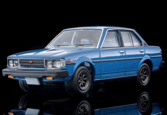 Tomica Limited Vintage 1:64 1979 Toyota Corolla 1600GT RS Watanabe Rims Blue