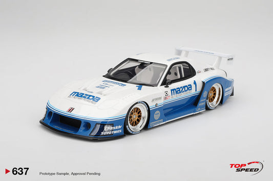 Top Speed 1:18 MAZDA RX-7 LB-Super Silhouette IMSA TS0637