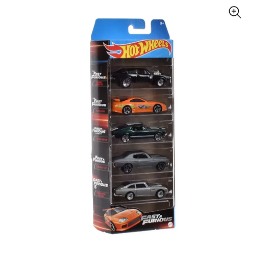 Hot Wheels 1:64 2023 Fast and Furious 5 Pack (HLY70)