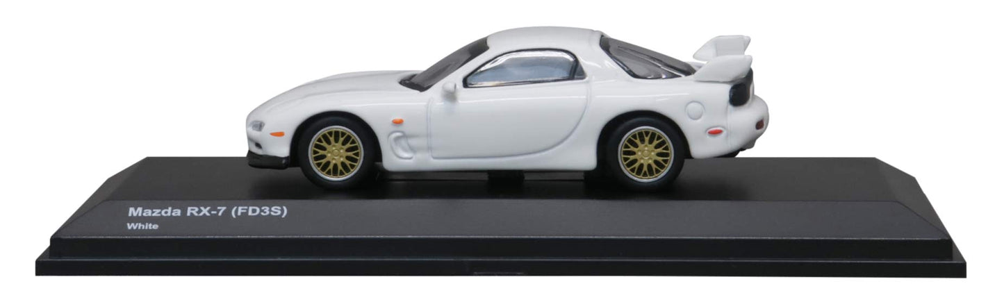 Kyosho 1:64 Original Mazda RX-7 FD3S White Finished Product Limited Edition