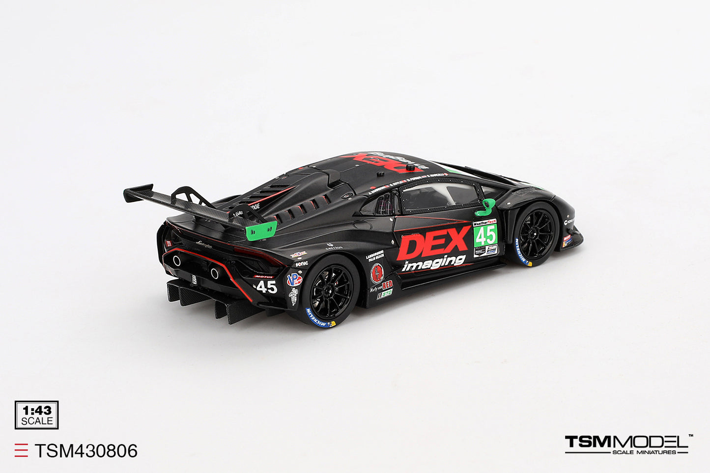 TSM True Scale Miniatures 1:43 Lamborghini Huracán GT3 EVO2 #45 Wayne Taylor Racing with Andretti 2024 IMSA Daytona 24 Hrs TSM430806