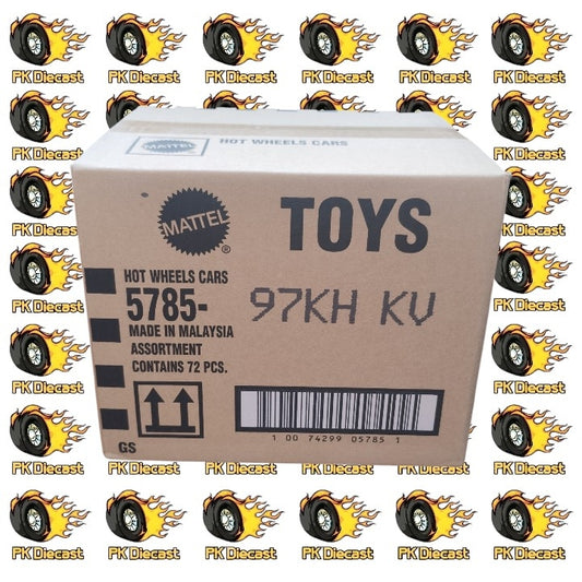 Hot Wheels 1:64 Mainline Case Factory Sealed - Short Card 2026 H (5785-97KHKV)